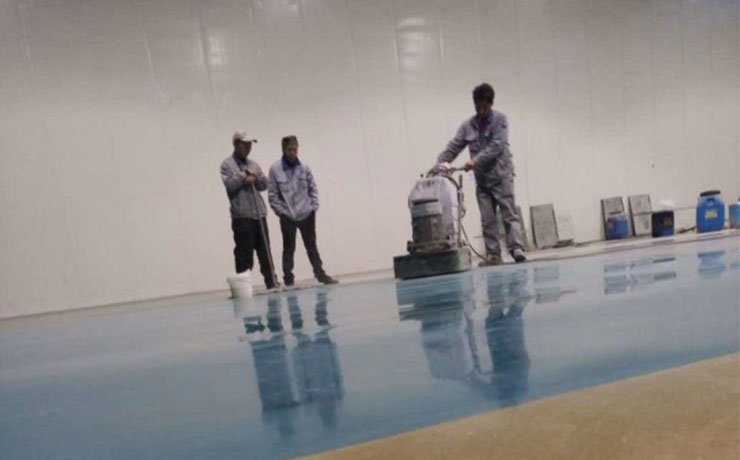 金潤(rùn)彩色鋼化地坪